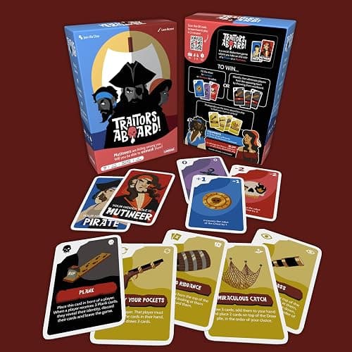 SAVANA Traitors Aboard - Award Winning Secret Identity Party Game - Fun, Bluffing and Betrayal | Easy to Learn, 15-Minute Round | Popular Games for 3-8 Players - Ages 10+ thumbnail 8