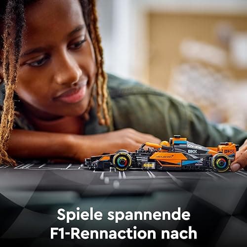 LEGO Speed Champions McLaren Formel 1 Rennwagen 2023, Spielzeug für Kinder ab 9 Jahren, Jungen und Mädchen, die gerne selbstständig Spielen, baubares Fahrzeugmodell, Kinderzimmer-Dekoration 76919 - Single thumbnail 5