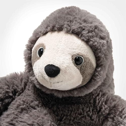 Steiff Sanny Faultier 35cm dunkelgrau, Kuscheltier Sloth, weiches Schmusetier, aus kuschelweichem Plüsch, Stofftier für Mädchen und Jungen, waschmaschinenfest, Hellgrau thumbnail 3