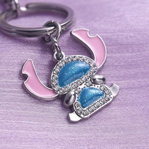 Cute Keychain Ohana Means Family Friendship Gifts For Daughter Teens Girls | Gift for Birthday Christmas 316L Stainless Steel Highly Polished Engraved Heart Keychain with Gift Box thumbnail 6