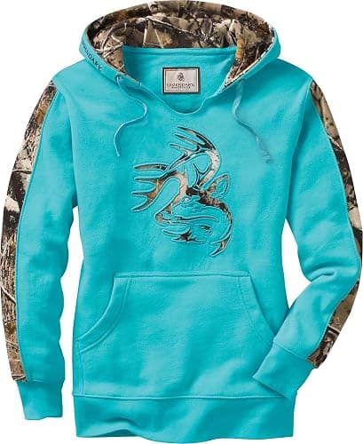 Legendary Whitetails womens Camo Outfitter Hoodie - Image 1