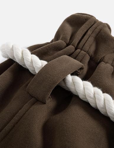 Aelfric Eden Super Baggy Barrel Sweatpants Wide Leg Pants for Women Men Casual Elastic Waist Unisex Lantern Trouser Pants thumbnail 5