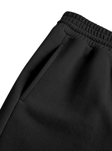 Ecolala Girls Wide Straight Leg Loose Sweatpants Elastic Waist Drawstring Jogger Pants thumbnail 4