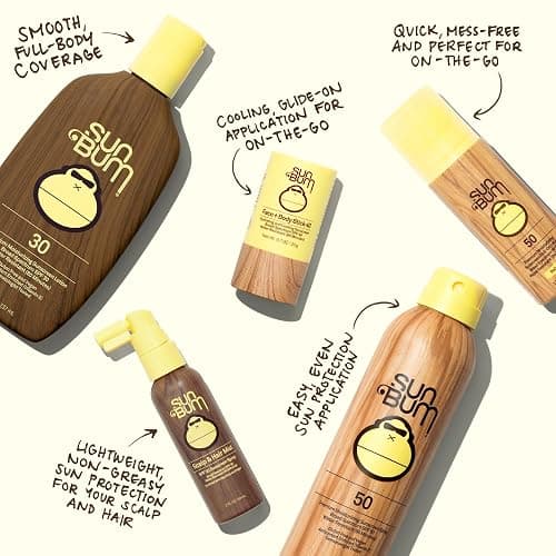 Sun Bum Original SPF 30 Sunscreen Lotion | Vegan and Hawaii 104 Act Compliant (Octinoxate & Oxybenzone Free) Broad Spectrum Moisturizing UVA/UVB Sunscreen with Vitamin E | 3 oz (Pack of 2) thumbnail 4