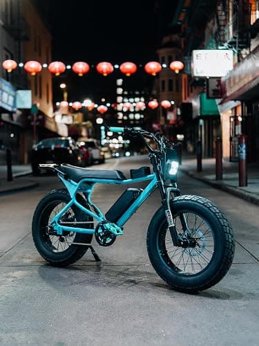 MACFOX X7/X7L Electric Bike for Teens Adults, 750W Peak Power Class 3 Ebike 25MPH with 20x5.0 Rear Fat Tire and Hydraulic Brakes High-Strength Carbon Steel Fame Suitable for Travel in The City/Campus thumbnail 3