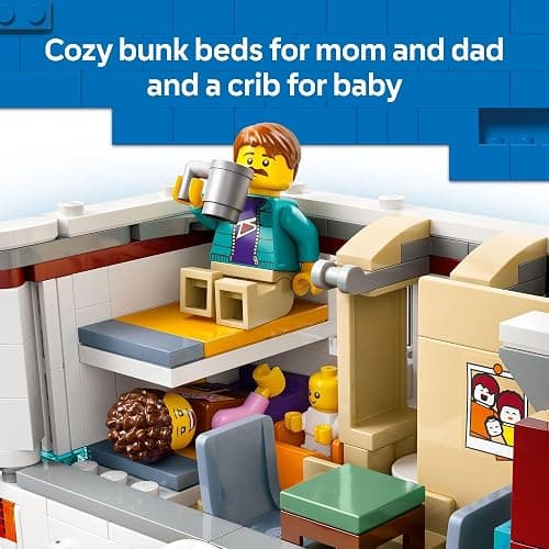 LEGO City Holiday Adventure Camper Van Building Toy Set - Vacation Toy for Kids, Boys and Girls, Ages 6+ - Includes 3 Minifigures and Accessories - Gift Idea for Birthdays & Holidays - 60454 thumbnail 4