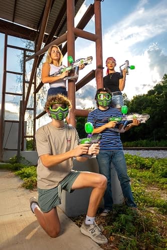 Gel Blaster Surge XL 2 with Built-in Starfire Glow Activator – Upgraded GelBlaster Toy with 150+ Foot Range – Water Bead Ammo – Semi & Full Auto Modes – Glows in The Dark – 180-250 FPS – Ages 14+ thumbnail 2