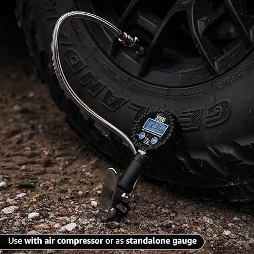 JACO FlowPro Digital Tire Inflator with Pressure Gauge - 200 PSI thumbnail 3