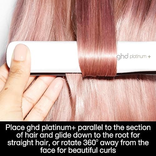 ghd Platinum+ Styler ― 1" Flat Iron Hair Straightener, Professional Ceramic Hair Styling Tool for Stronger Hair, More Shine, & More Color Protection thumbnail 5