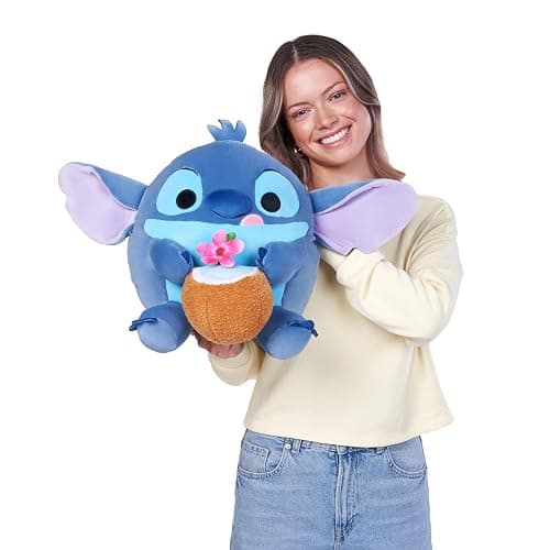 Snackles Disney 14-inch Plush (Stitch) by ZURU, Plush with Snack Accessory thumbnail 6