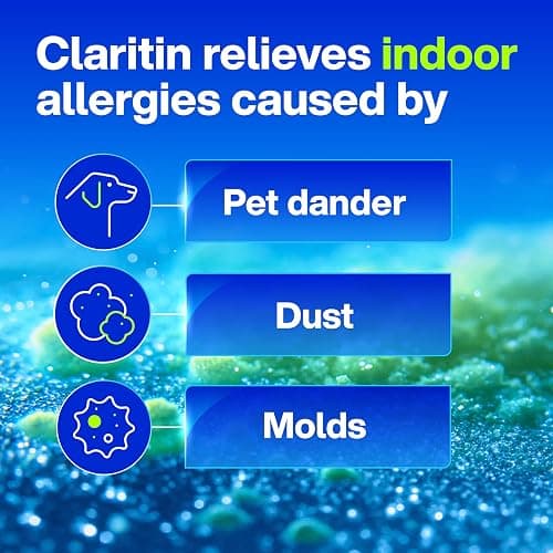 Claritin Allergy Medicine for Adults, 24-Hour Non-Drowsy Loratadine 10mg Pills, Antihistamine, 30 Tablets + 1ct On-The-Go Relief thumbnail 8