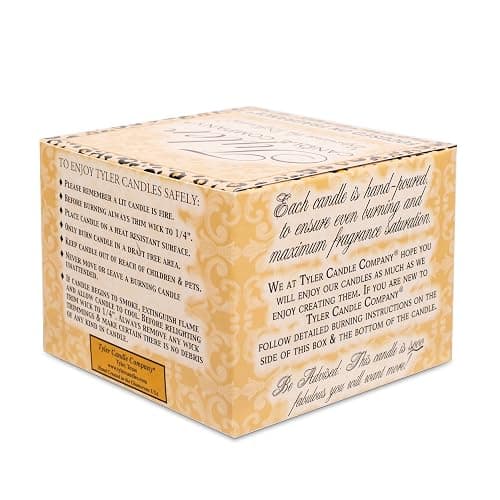 Tyler Candle Company - Diva Fragrance - Limited edition with glossy black lettering - Stature Model - 16oz / 2-Wick thumbnail 3