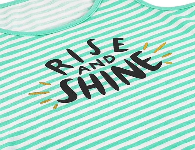 Cozchique Girls Soft Striped Summer Tank Top & Shorts Pajama Set Sizes 6-18 | Premium Cotton Blend Fabric, 2-Piece PJs, Striped Jammies for Little & Big Girls, Ideal for Lounging and Sleeping thumbnail 3