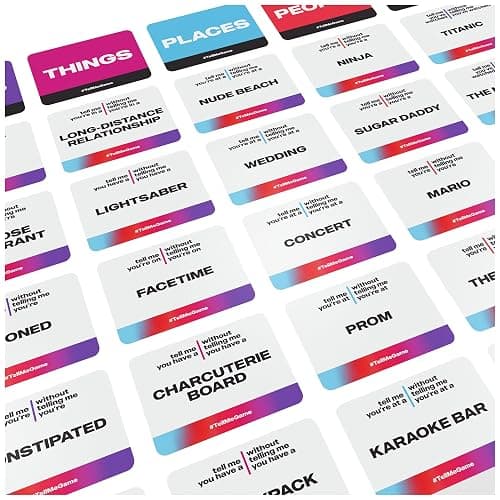 Spin Master Games, Tell Me Without Telling Me, 2025 Edition with New Cards, The Viral Adult Party Game for Friendsgiving, Adult Card Game, 4+ Players, for Ages 18 & Up thumbnail 8