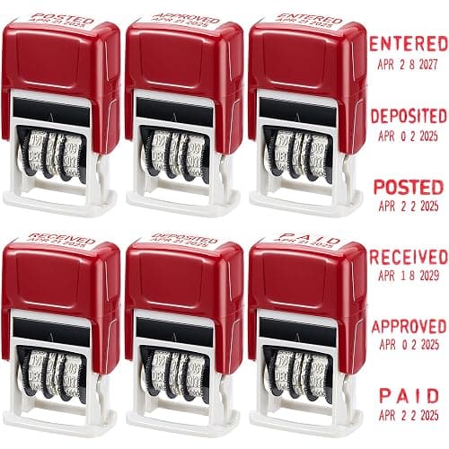 Self-Inking Dated Stamps  - Image 1
