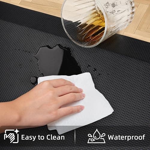 Anti Fatigue Kitchen Mats for Floor, 9/10 Extra Thick Cushioned Standing Desk Mat, Comfort Memory Foam Ergonomic Kitchen Rugs and Mats Non-Slip Waterproof for Office, Kitchen, Sink, 20" x 32" thumbnail 4