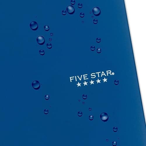 Five Star Spiral Notebook + Study App, 3 Pack, 3 Subject, College Ruled Paper, Fights Ink Bleed, Water Resistant Cover, 8-1/2" x 11", 150 Sheets, Green, Red, Blue (820193) thumbnail 6