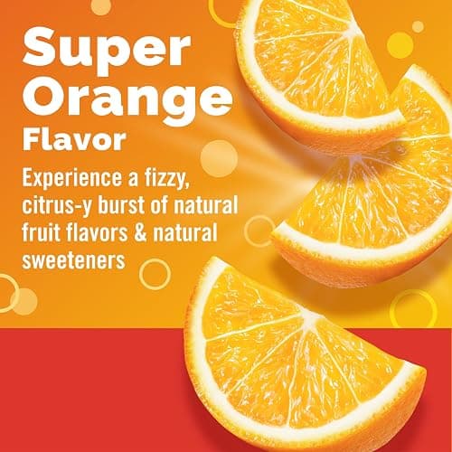 Emergen-C 1000mg Vitamin C Powder for Daily Immune Support Caffeine Free Vitamin C Supplements with Zinc and Manganese, B Vitamins and Electrolytes, Super Orange Flavor - 90 Count/3 Month Supply - Vitamin C Powder thumbnail 3