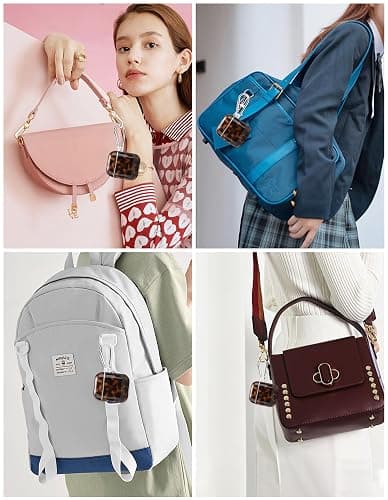 Aitipy Compatible with Airpods 2nd 1st Generation Case, Cute Brown Tortoise Shell Aesthetic Design with Carabiner, Soft TPU Skin Anti-Scratch Shockproof Protective Cover for Women Girls thumbnail 7