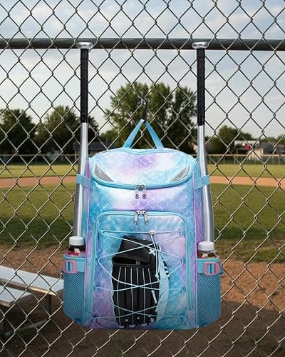 FOKDUVB Baseball Softball Equipment Bag for Boys Girls Ages 8-12 10-12 12-14 Large Kids Youth Bat Bag Backpack with Ventilated Shoe Compartment Baseball Softball Stuff Supplies thumbnail 6