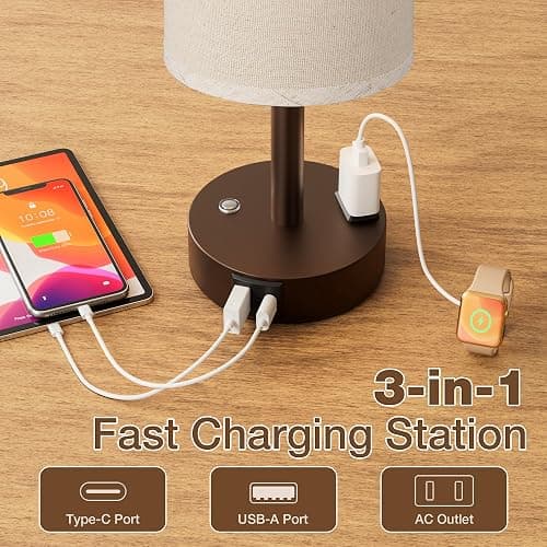 Touch Bedside Table Lamp thumbnail 4