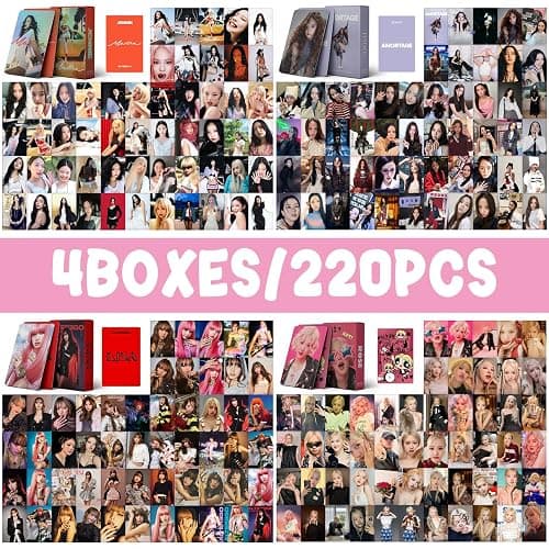 BP Photocards 220 Stück, Fotokarten BP Photocards K-pop Merchandise, BP K-Pop Sammelkarten für Fans Kpop Merchandise Geschenkset thumbnail 3