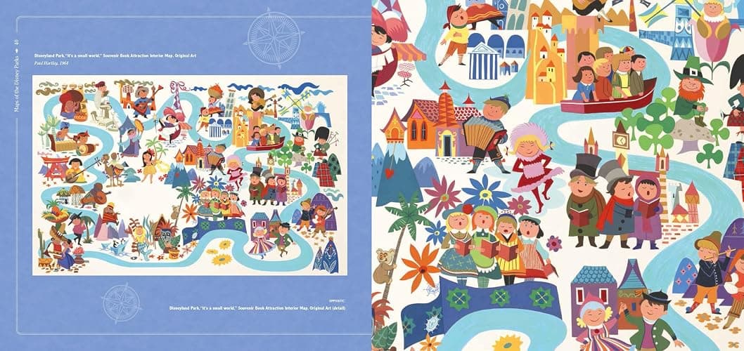 Maps of the Disney Parks: Charting 60 Years from California to Shanghai (Disney Editions Deluxe) thumbnail 7