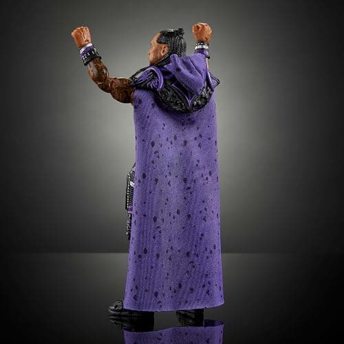 Mattel WWE Ultimate Edition Action Figure & Accessories, 6-inch Damian Priest Collectible Set, Swappable Heads & Hands, 30 Articulation Points thumbnail 6