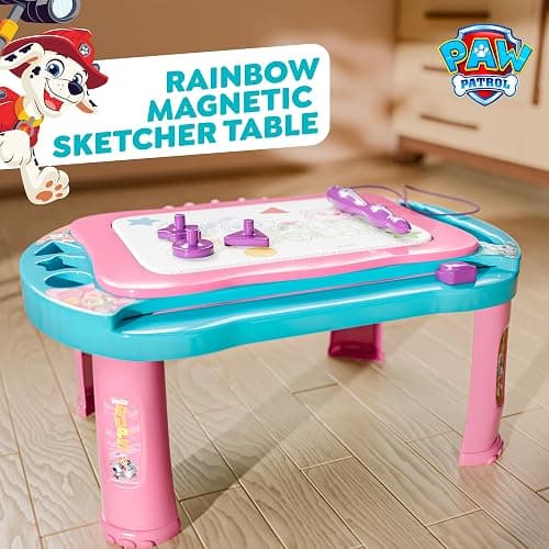 Lollipop Paw Patrol Magnetic Drawing Board - Limitless Creativity with Easy Erasing - Mess-Free Fun, Smart Storage, and Kid-Friendly Design for Creative Adventures - Pink Color thumbnail 4
