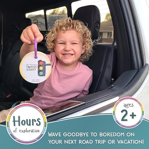 LMC Products Children's Scavenger Hunt | Toddler Activities | Games for 2, 3 Year Old's & Up | Kids Educational Scavenger Hunt Cards (Travel Edition) thumbnail 4