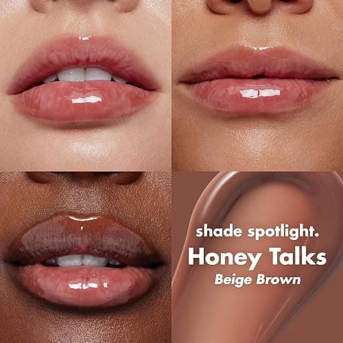e.l.f. Glow Reviver Lip Oil, Honey Talks | Nourishing Tinted Lip Oil For A High-shine Finish, Infused With Jojoba Oil, Vegan & Cruelty-free thumbnail 4