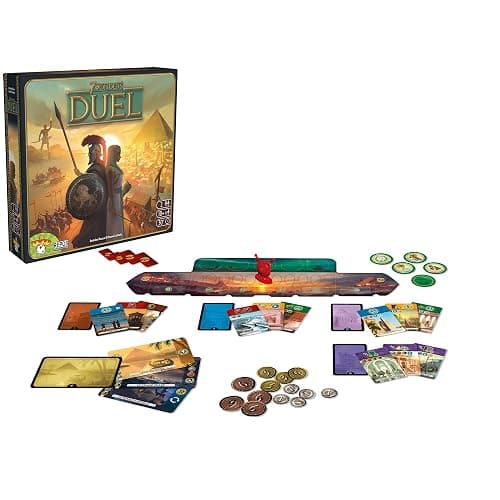 7 Wonders - Duel (English) - Board Games - Strategy/Civilization - Games for Family - Ages 10+ - 2 Players - 30 to 45 Minute Playtime - Made by Asmodee thumbnail 4