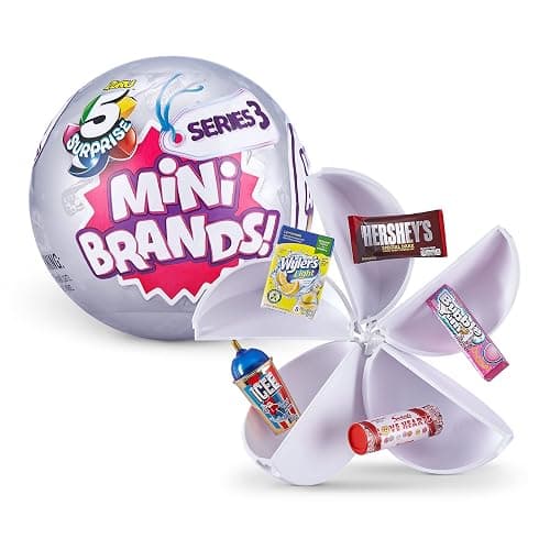 5 Surprise Mini Brands Series 3 Collector's Kit - Amazon Exclusive Mystery Capsule Real Miniature Brands by Zuru (3 Capsules + 1 Case),Multi thumbnail 4