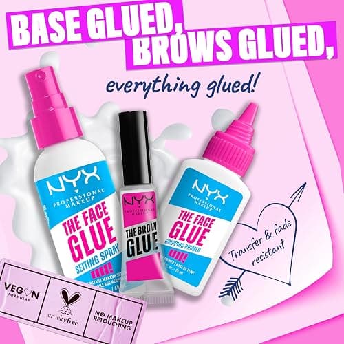 NYX Professional Makeup Setting Spray, The Face Glue Setting Spray, for Face, Up to 24 Hour Wear, Makeup Gripping, Transfer Resistant and Waterproof, 60ml thumbnail 9