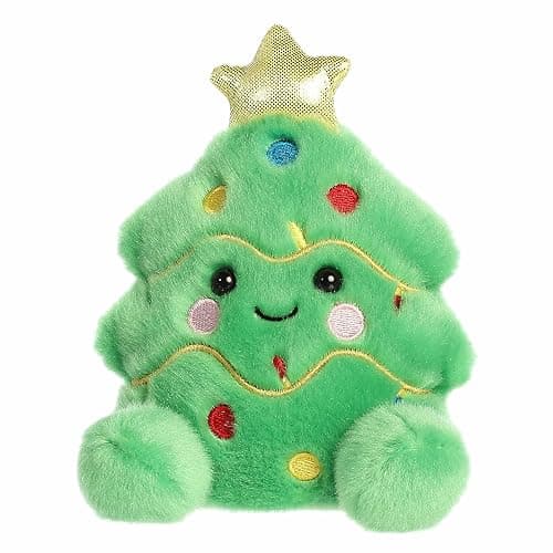 Aurora® Festive Palm Pals™ Douglas Christmas Tree™ Stuffed Animal - Fun Collectible Plush for Kids and Adult Collectors - Perfect for Holiday Decorations or Gifts - Green 5 Inches thumbnail 5
