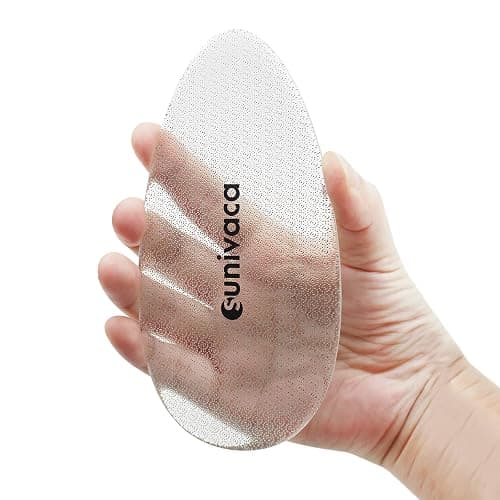 Sunivaca Glass Foot File Callus Remover for Feet, Heel Scraper, Pumice Stone, Diabetic Feet Scrubber Dead Skin Remover for Feet Professional Pedicure Tools - Image 1