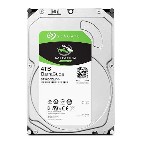 Seagate BarraCuda 4TB Internal Hard Drive HDD – 3.5 Inch Sata 6 Gb/s 5400 RPM 256MB Cache For Computer Desktop PC – Frustration Free Packaging ST4000DMZ04/DM004 thumbnail 3