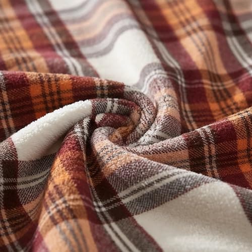 Eddie Bauer - Sherpa Throw Blanket for Couch 50x60 – Ultra Soft Reversible Fleece & Plush Sherpa Blanket, Warm Cozy Plaid Throw Blanket for Sofa, Bed, Living Room, Cabin Decor thumbnail 5