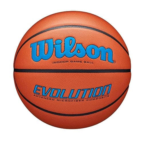 WILSON Evolution Indoor Game Basketballs - Size 5, Size 6 and Size 7 - Image 1