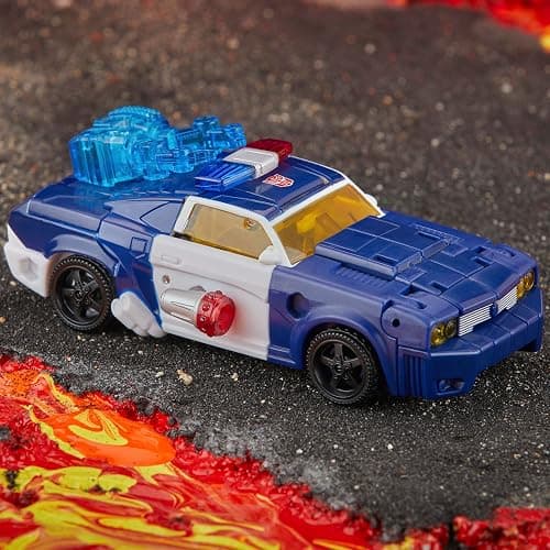 Transformers Legacy United Deluxe Class Rescue Bots Universe Autobot Chase, 5.5-inch Converting Action Figure, 8+ | Transformers Legacy United 6 Inch Action Figure Deluxe Class (2024 Wave 1) - Chase thumbnail 7