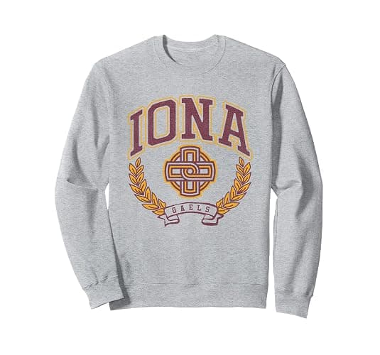 Iona Gaels Victory Vintage Officially Licensed Sweatshirt - Image 1