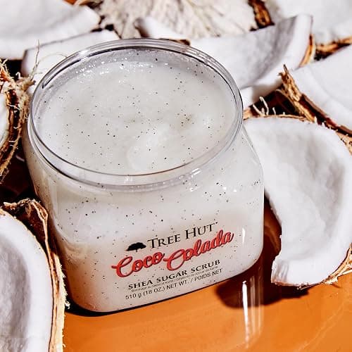 Tree Hut Shea Sugar Scrub Coco Colada, 18 oz, Ultra Hydrating and Exfoliating Scrub for Nourishing Essential Body Care - Coco Colada thumbnail 3