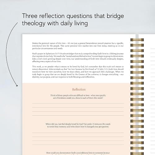 Official Spiral Bible® The Bible in a Year | 52 Week Guided Bible Study & Daily Reading Plan | Spiritual Companion & Journal for Adults & Teens | 8.5" x 11" Notebook thumbnail 5
