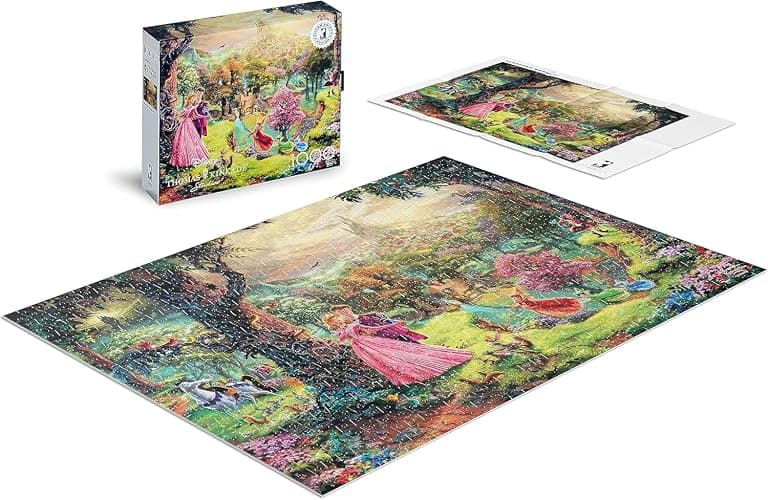 Buffalo Games Ceaco - Silver Select - TK Disney - Sleeping Beauty - 1000 Piece Jigsaw Puzzle for Adults Challenging Puzzle Perfect for Game Nights thumbnail 4