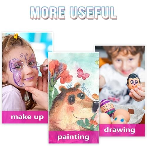 30 Compartments Plastic Paint Palette with Lid, Airtight Leakproof Watercolor Palette for Gouache, Acrylic and Oil thumbnail 4