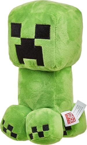 Mattel Minecraft Basic Plush Character Soft Dolls, Video Game-Inspired Collectible Toy Gifts for Kids & Fans Ages 3 Years Old & Up thumbnail 6