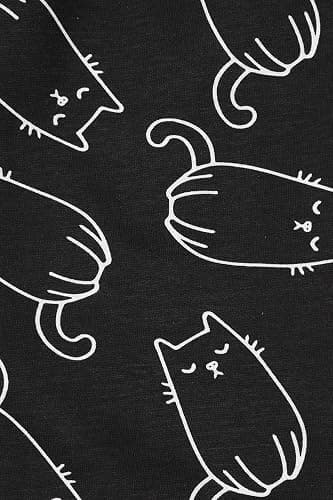 Girls I Can Hear You But I'm Not Listening Cat Short Cotton Pyjama Set thumbnail 6
