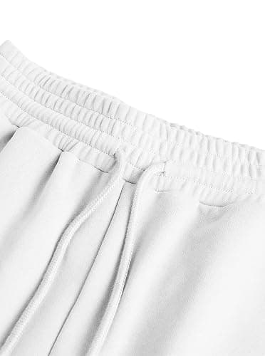 Ecolala Girls Wide Straight Leg Loose Sweatpants Elastic Waist Drawstring Jogger Pants thumbnail 3