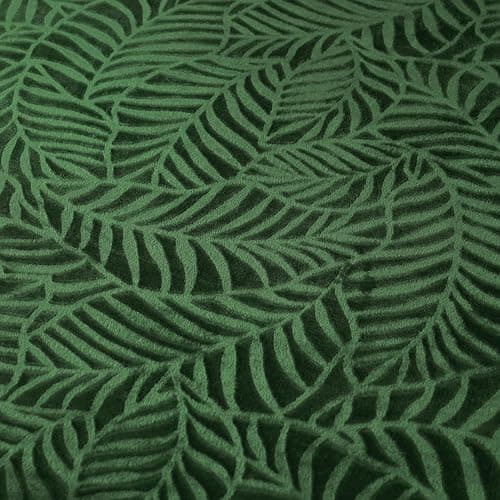 SOCHOW Super Soft Flannel Fleece Throw Blanket, Lightweight Cozy Warm Leaves Textured Plush Blanket for Bed Couch Sofa, 50 x 60 Inches, Olive Green thumbnail 3