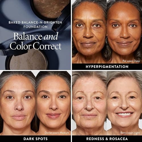 LAURA GELLER NEW YORK Award-Winning Baked Balance-n-Brighten Color Correcting Powder Foundation - Light - Buildable Light to Medium Coverage - Demi-Matte Natural Finish thumbnail 6